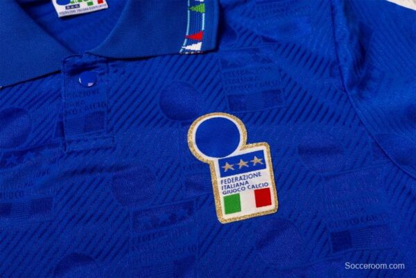 Retro 1994 Italy Home Soccer Jersey - Image 7