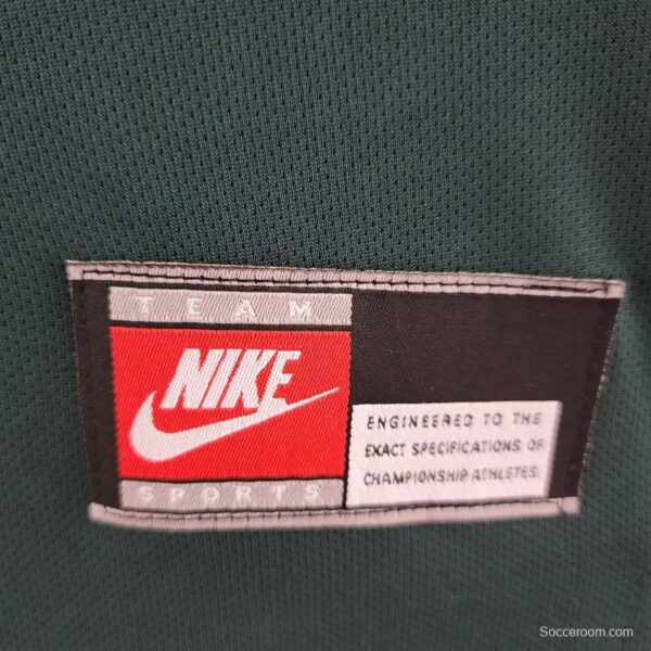 Retro Goalkeeper Brazil 1998 Dark Green Jersey - Image 7