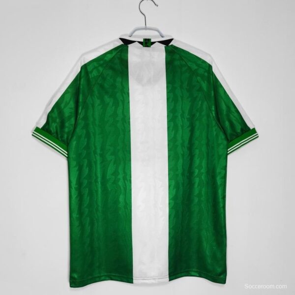 Retro 1996 Nigeria Home Soccer Jersey - Image 9