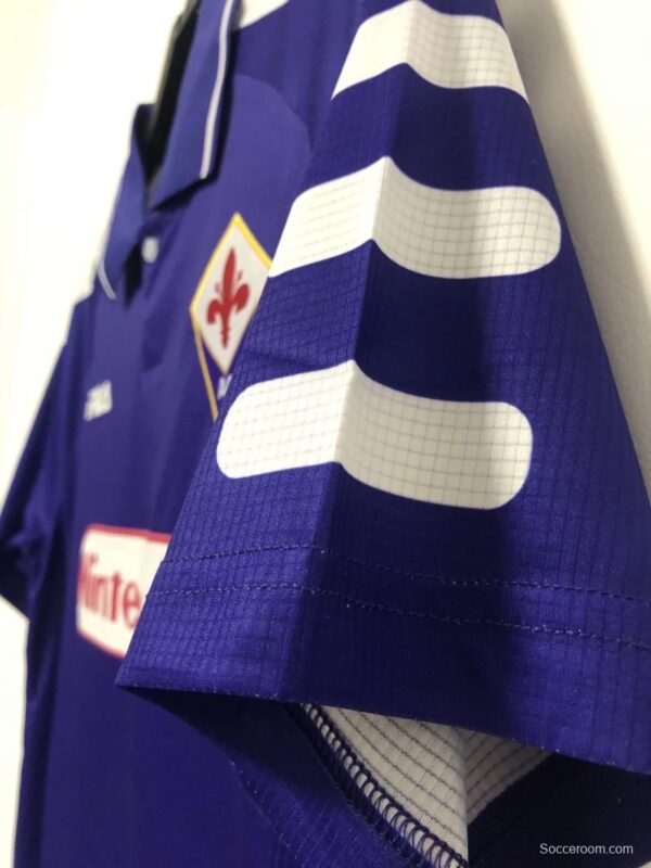 Retro 98/99 Fiorentina Home Soccer Jersey - Image 3