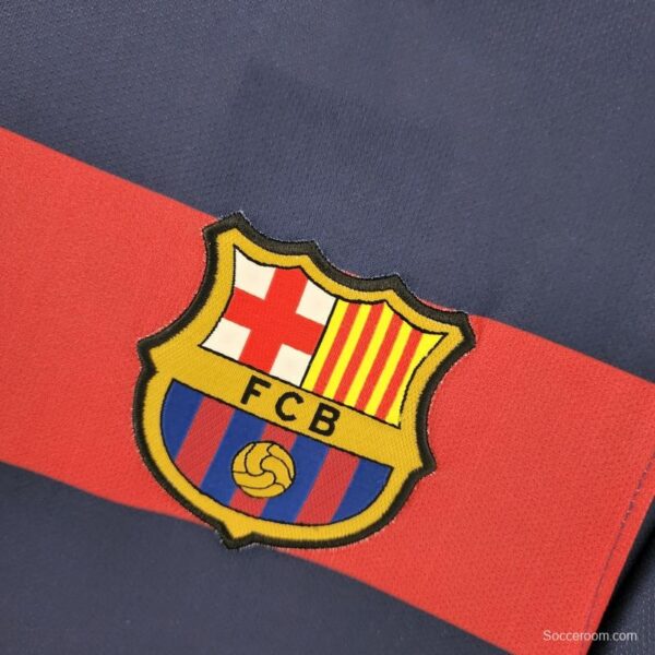 Retro 15/16 Barcelona Home  Soccer Jersey - Image 9
