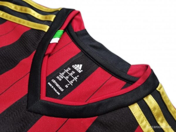 Retro Kids 2013/14 AC Milan Home Soccer Jersey - Image 8
