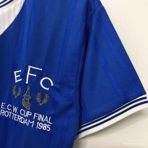 Retro 85/86 Everton Home Soccer Jersey - Image 3