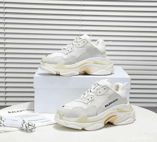 Men/Women Balenciaga Triple S Sneaker White Item 6380340 - Image 7
