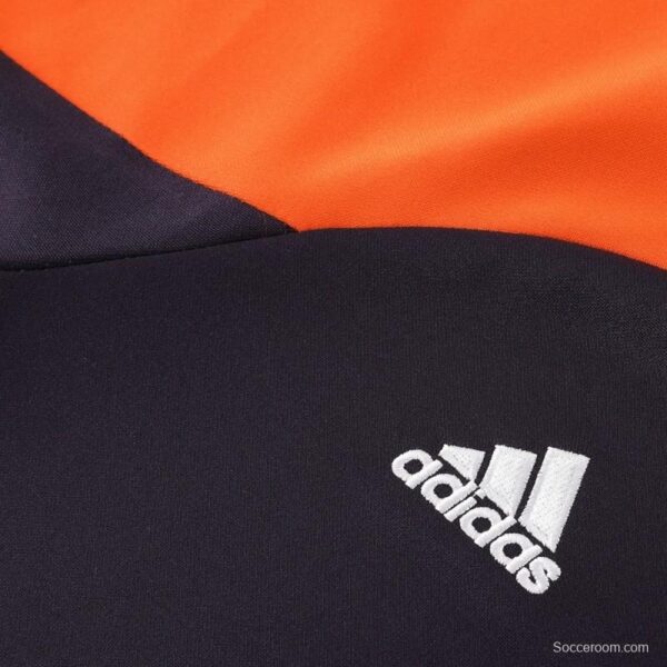23/24 Adidas Orange/Navy Full Zipper +Pants - Image 9