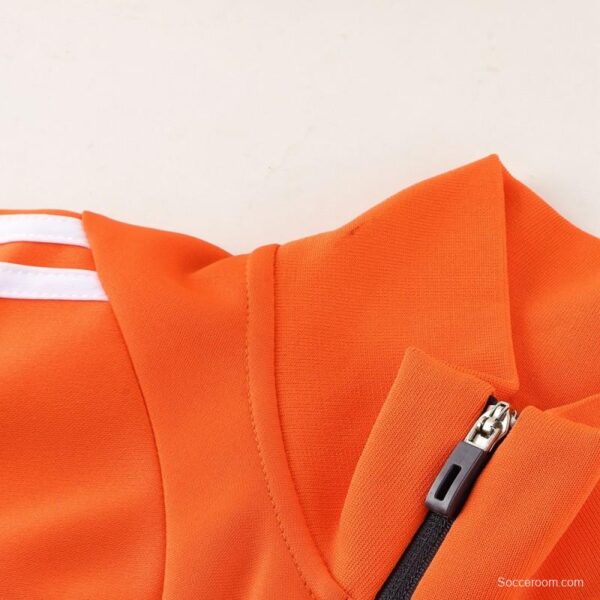 23/24 Adidas Orange/Navy Full Zipper +Pants - Image 10