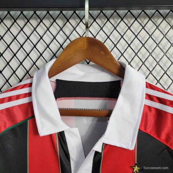Retro 12-13 AC Milan Home Soccer Jersey - Image 5