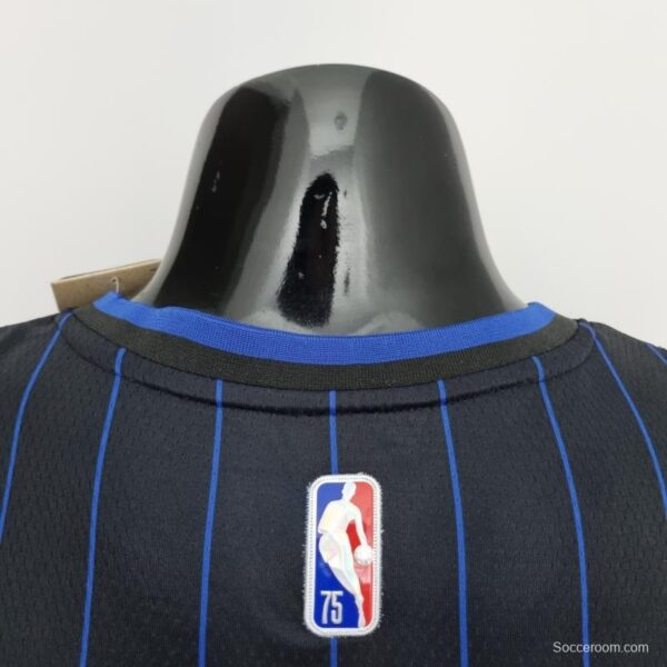 75th Anniversary McGrady #1 Orlando Magic Black NBA Jersey - Image 10