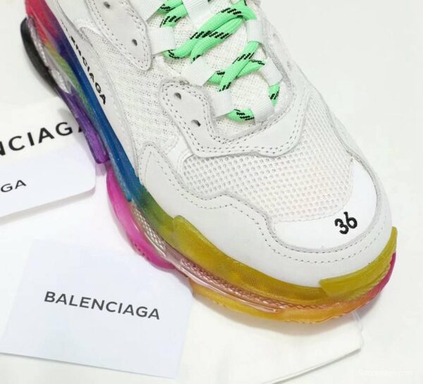 Men/Women Balenciaga Triple S Sneaker White Item 6380340 - Image 5