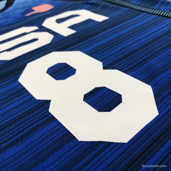 Thai Version Men's Khris Middleton Navy USA Basketball Player Jersey - Image 6