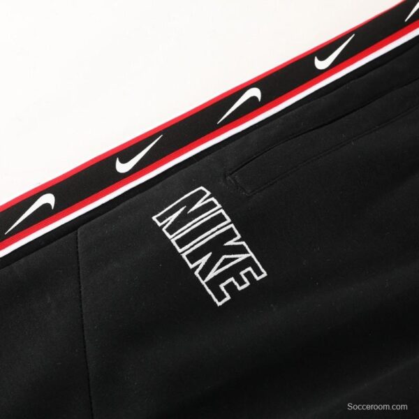 23/24 NIKE Black/Red Full Zipper Hooide Jacket+Pants - Image 4