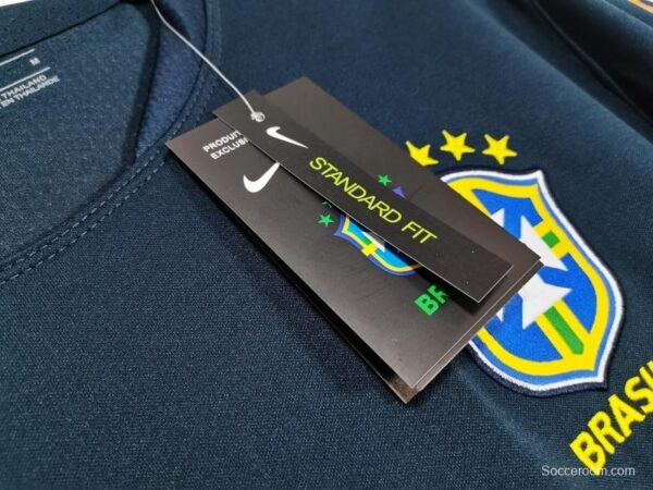 Retro 2020  Brazil Dark Green Home Soccer Jersey - Image 2