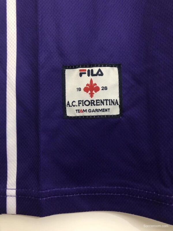 Retro 99/00 Fiorentina Home Soccer Jersey - Image 4