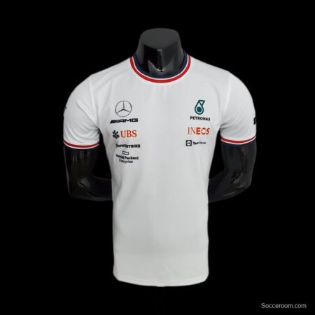 F1 Formula One 2022 Mercedes White