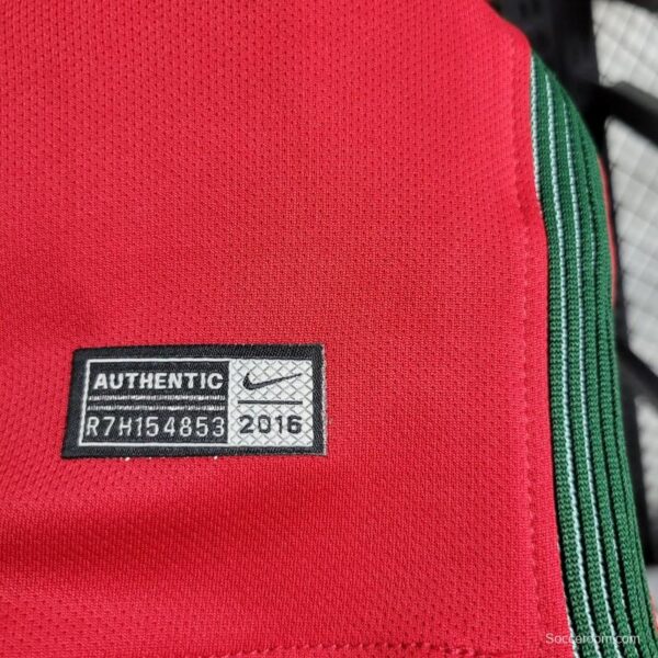 Retro 2016 Portugal Home Jersey - Image 4