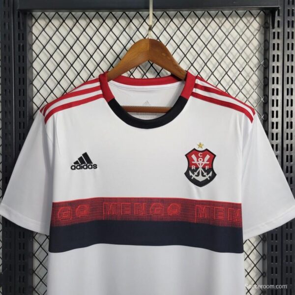 Retro 19-20 Flamengo Away White Jersey - Image 10