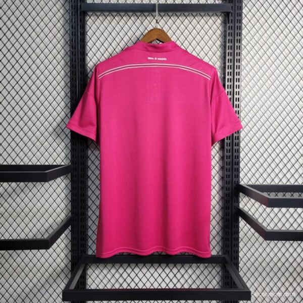 Retro 14-15 Real Madrid Away Pink Jersey - Image 7