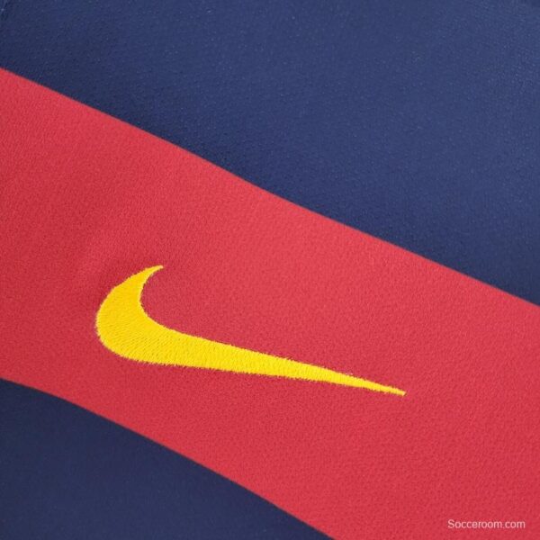 Retro 15/16 Barcelona Home  Soccer Jersey - Image 8