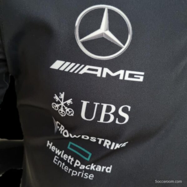 2022 F1 Formula One; Mercedes Benz #63 Polo Black - Image 5