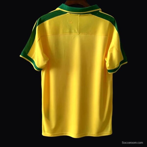 Retro 1997 Brazil Home Jersey - Image 2