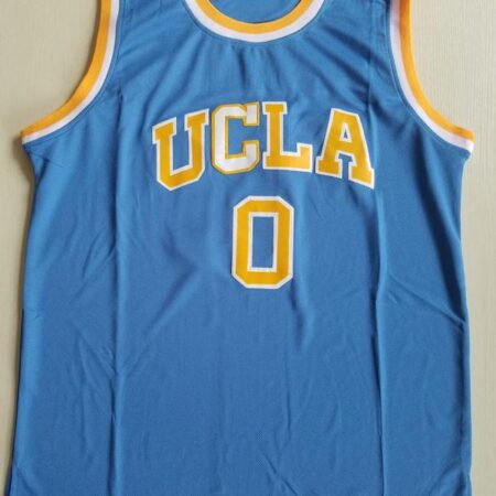 Russell Westbrook 0 UCLA College Light Blue Basketball Jersey