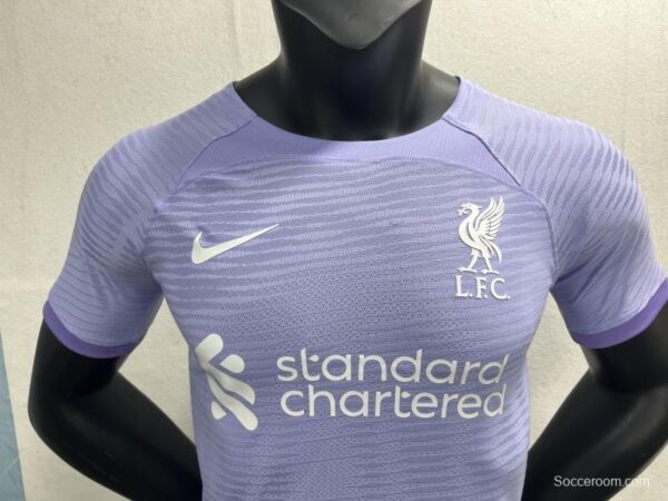 Player Version 23/23 Liverpool Purple Jersey - Image 6