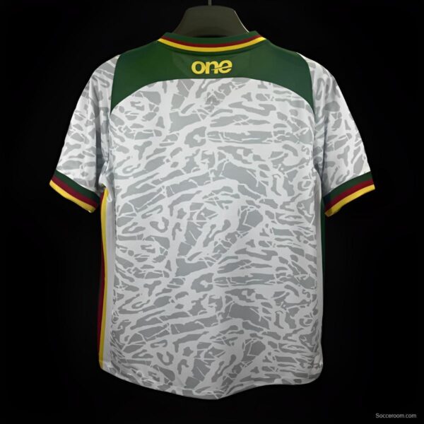2024 cameroon White Pre-Match Training Jersey - Image 2