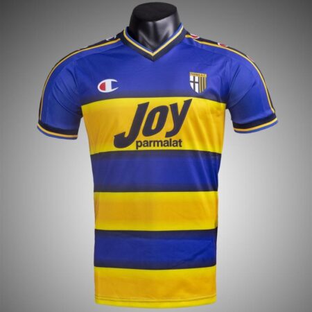 RETRO 01/02 Parma Home Soccer Jersey