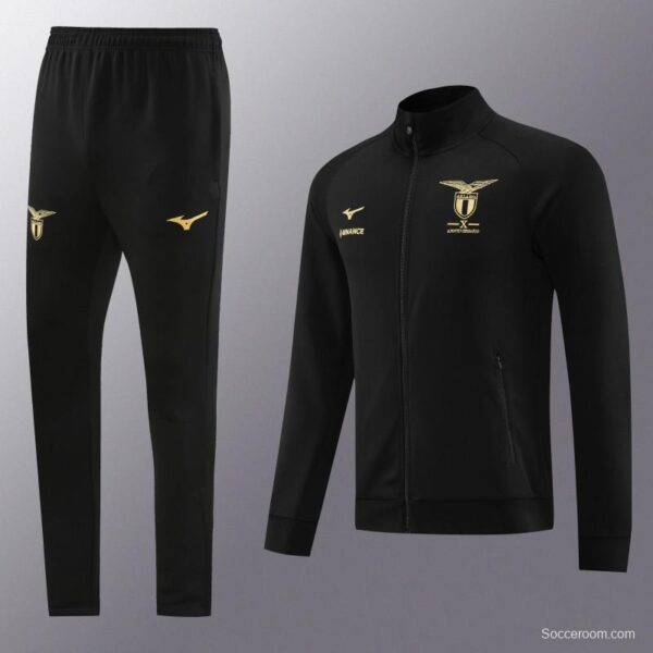 23/24 Lazio Black Full Zipper Jacket+Pants - Image 21