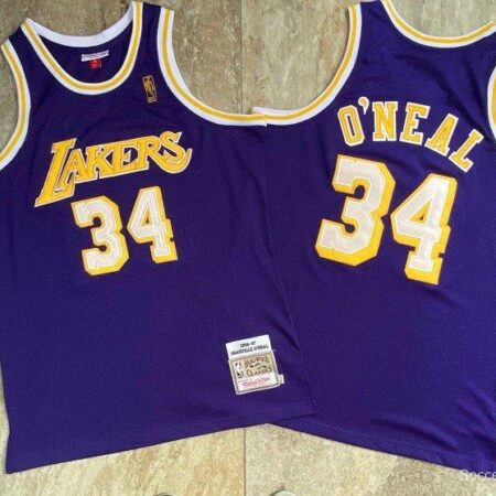 Men's Shaquille O'Neal Purple Retro Classic Team Jersey