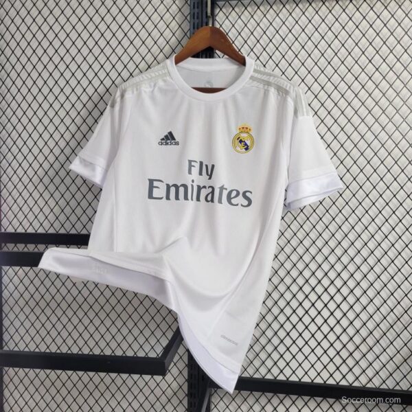 Retro Real Madrid 15/16 Home Jersey - Image 9