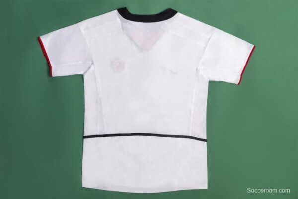 Retro 02/03 Manchester United Third White Soccer Jersey - Image 2