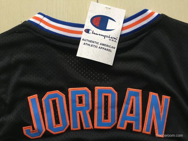Michael Jordan 23 Movie Edition Black Basketball Jersey - Image 7