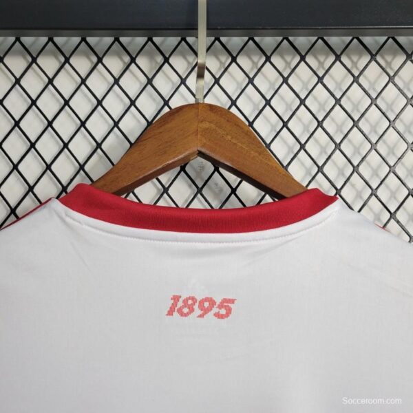 Retro 19-20 Flamengo Away White Jersey - Image 4