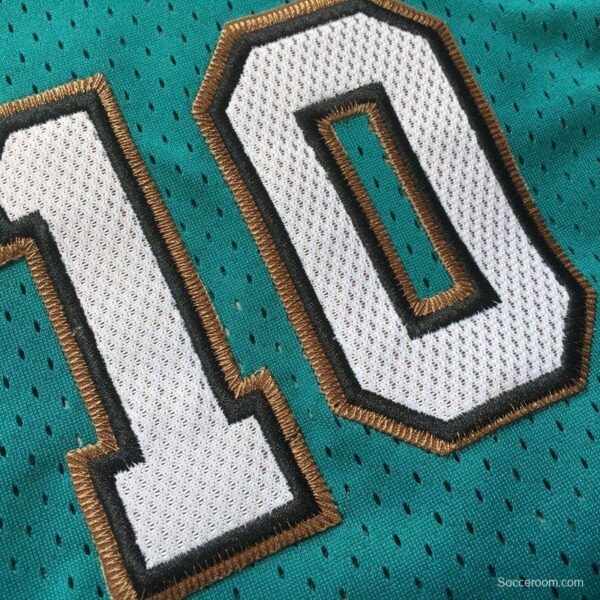 Men's Mike Bibby Green Retro Classic Team Jersey - Image 7