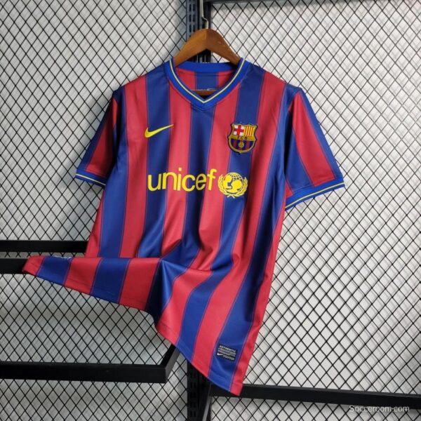 Retro 09-10 Barcelona Home Soccer Jersey - Image 5