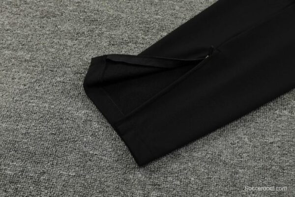 23/24 Chelsea White Black Hoodie Half Zipper Jacket+ Pants - Image 9
