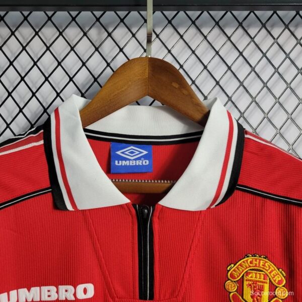 Retro 98-99 Manchester United Home Jersey - Image 5