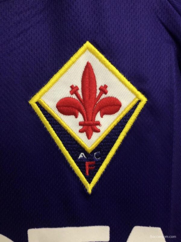 Retro 99/00 Fiorentina Home Soccer Jersey - Image 9