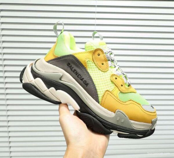 Men/Women Balenciaga Triple-S Sneaker Multi-Color Brown/Green Item 6380340 - Image 6