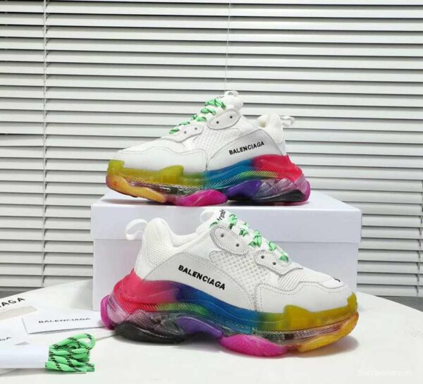 Men/Women Balenciaga Triple S Sneaker White Item 6380340 - Image 6