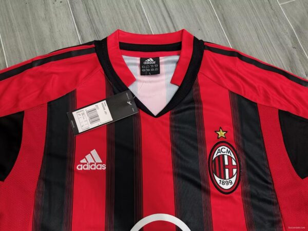 Retro 04/05 AC Milan Home Authentic Jersey - Image 10