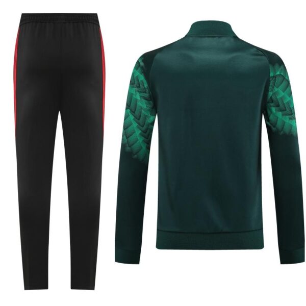 2022 Mexico Dark Green Full Zipper Tracksuit - Image 9