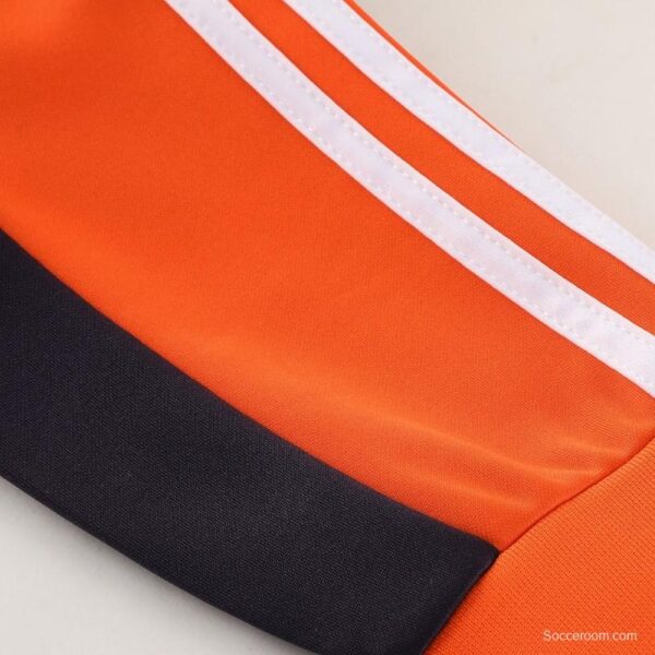 23/24 Adidas Orange/Navy Full Zipper +Pants - Image 8