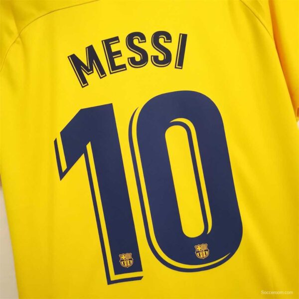 Retro 19/20 Barcelona Fourth Away Soccer Jersey - Image 2