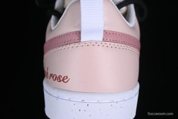 Nike Court Borough Love Rose Pink Non-Slip Wear-Resistant Low-Cut Sneakers - Image 11