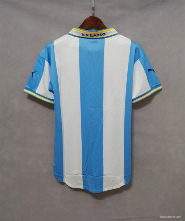 Retro 99-00 Lazio Home Jersey - Image 4