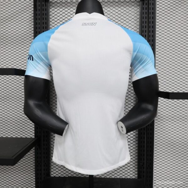 Player Version SSC Napoli Face Game Hirving Lozano Champion Jersey - Image 8