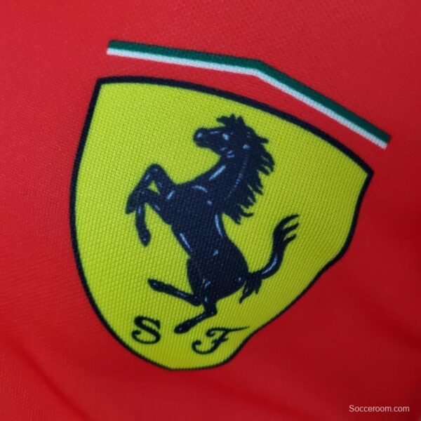 F1 Formula One 2022 Ferrari Polo Red - Image 9
