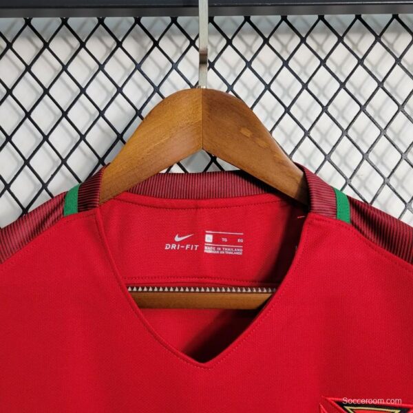 Retro 2016 Portugal Home Jersey - Image 11
